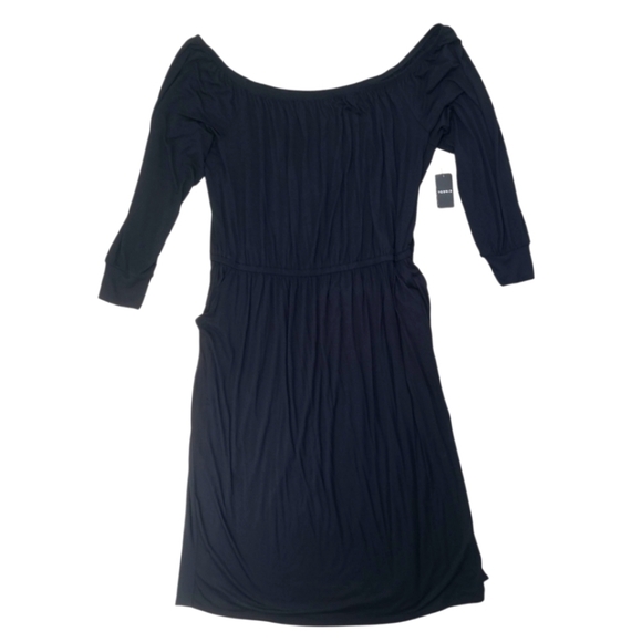 Torrid Midi Supersoft Slit Dress Black Size 3X 22-26 NWT - Picture 2 of 14
